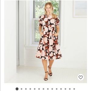 Women's Short Puff Sleeve Tiered Babydoll